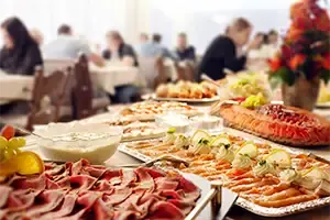 We are happy to organize particularly rich buffets for your celebrations