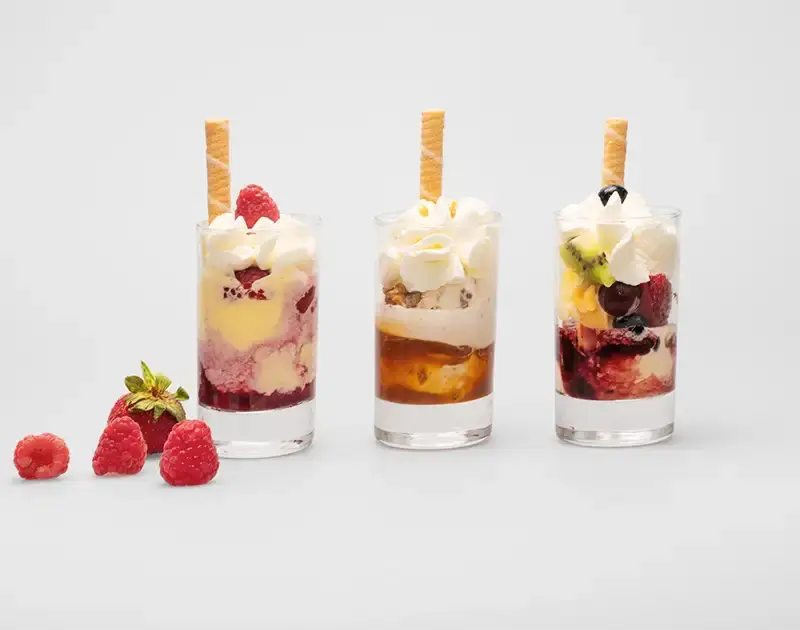 Ghiaccio in un bicchierino